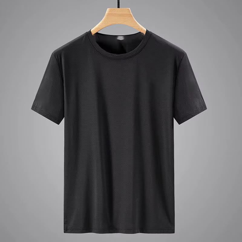 T-shirt Homme Personnalisé OEM à Col Rond Ample d'Été